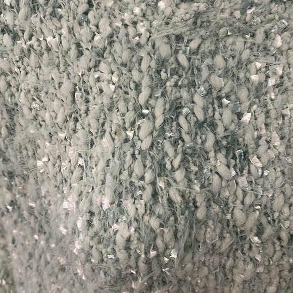 Mint green fuzzy sweater - Picture 3 of 4